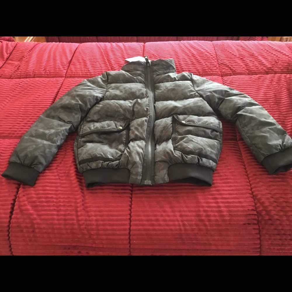 Girls  700 full power goose down ski jacket wind proof and water resistant 6